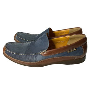 MEPHISTO BADUARD Navy Loafer Dress Shoes Comfort Men's 11